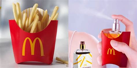 mcdonalds perfume|mcdonald's selling french fry.